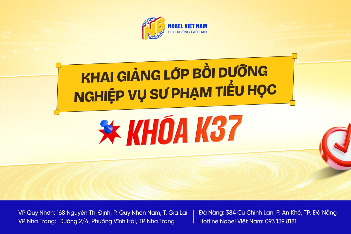 KHAI GIẢNG LỚP NGHIỆP VỤ SƯ PHẠM TIỂU HỌC K37 - 15/04/2026